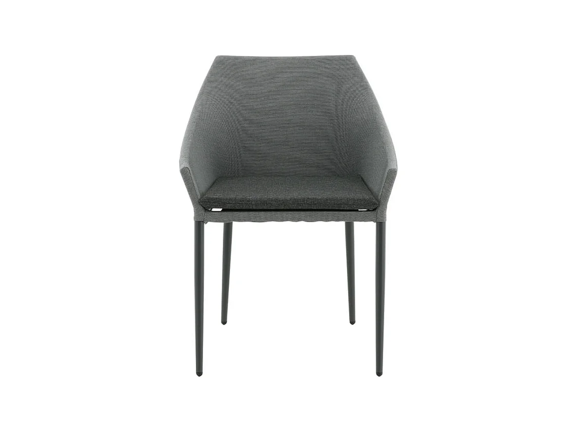 Spoga Chaise de jardin, noir, gris foncé.