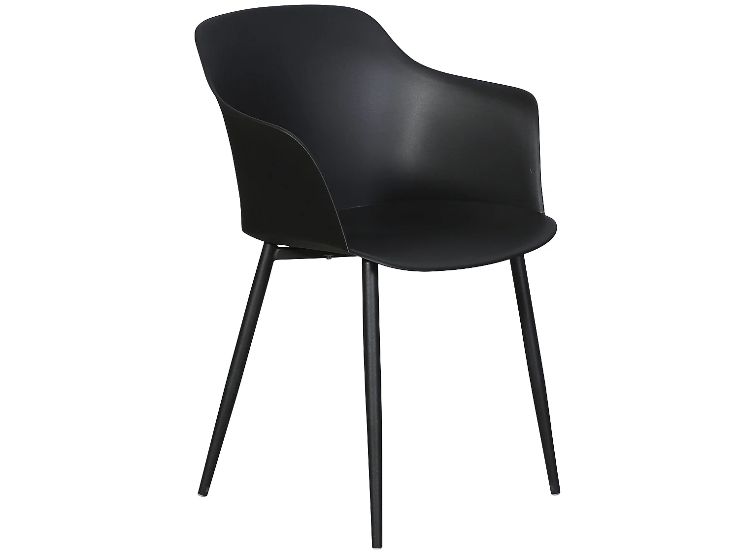 Gira 1 x chaise de jardin, noir/noir.