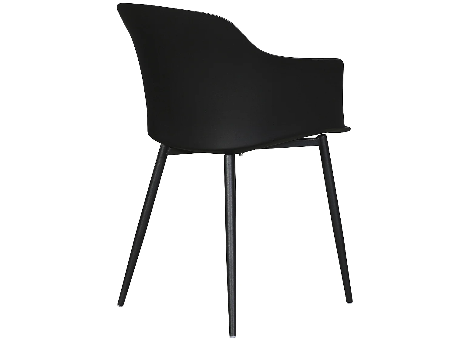 Gira 1 x chaise de jardin, noir/noir.