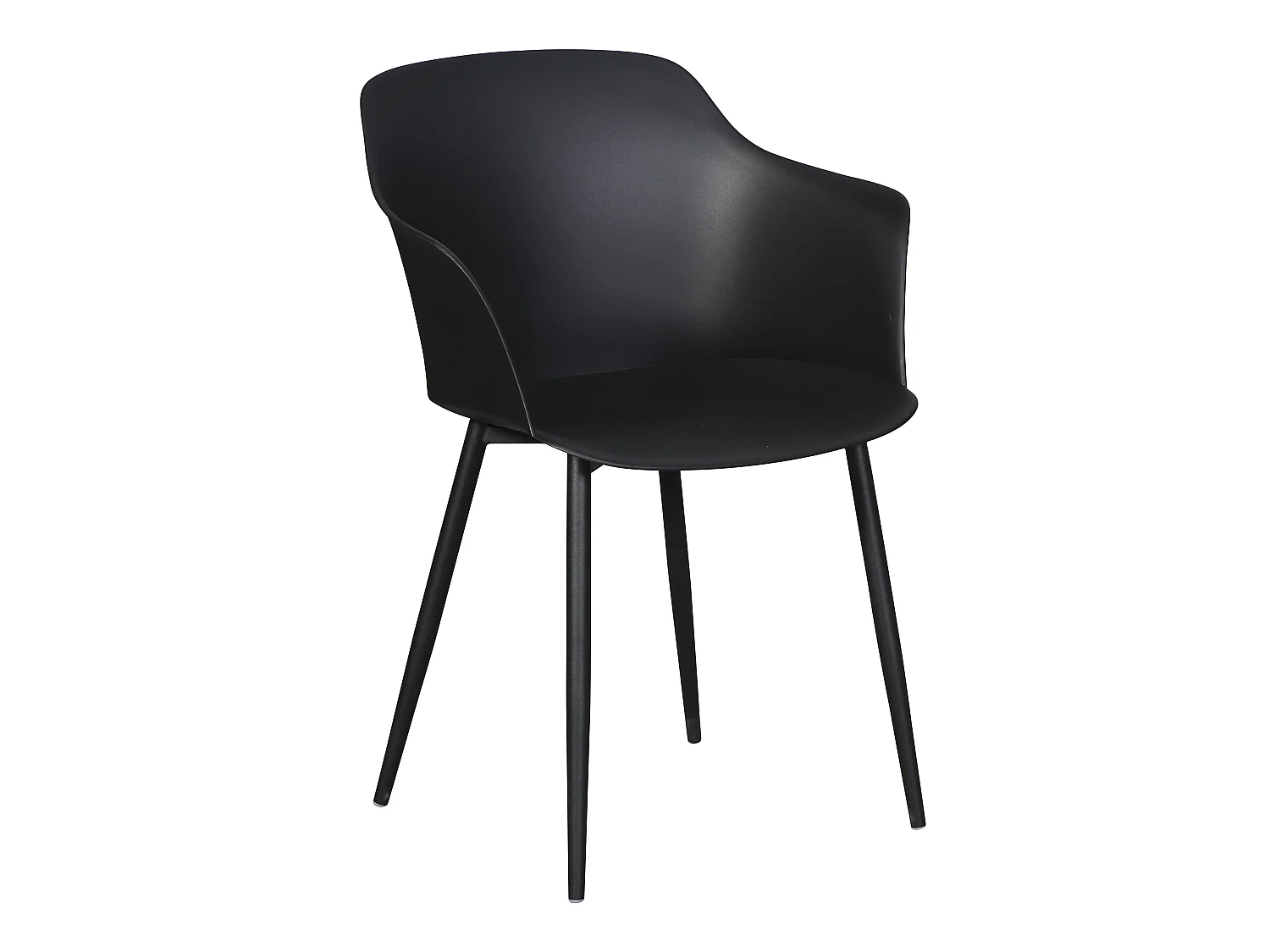 Gira 1 x chaise de jardin, noir/noir.