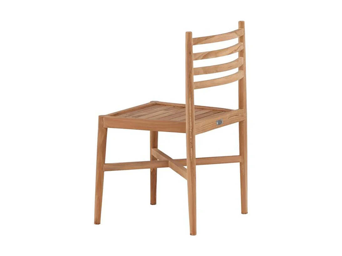 Kenya tuinstoel stapelbaar teak.