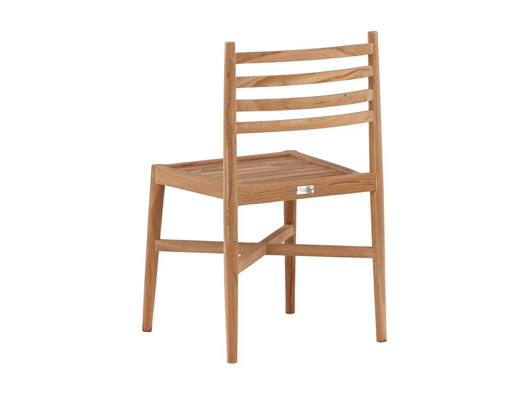 Kenya tuinstoel stapelbaar teak.