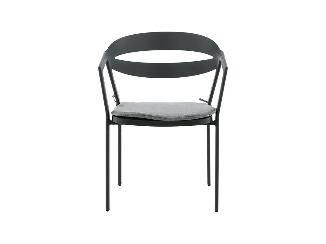 Chaise de Jardin Design "Split" 76cm Noir