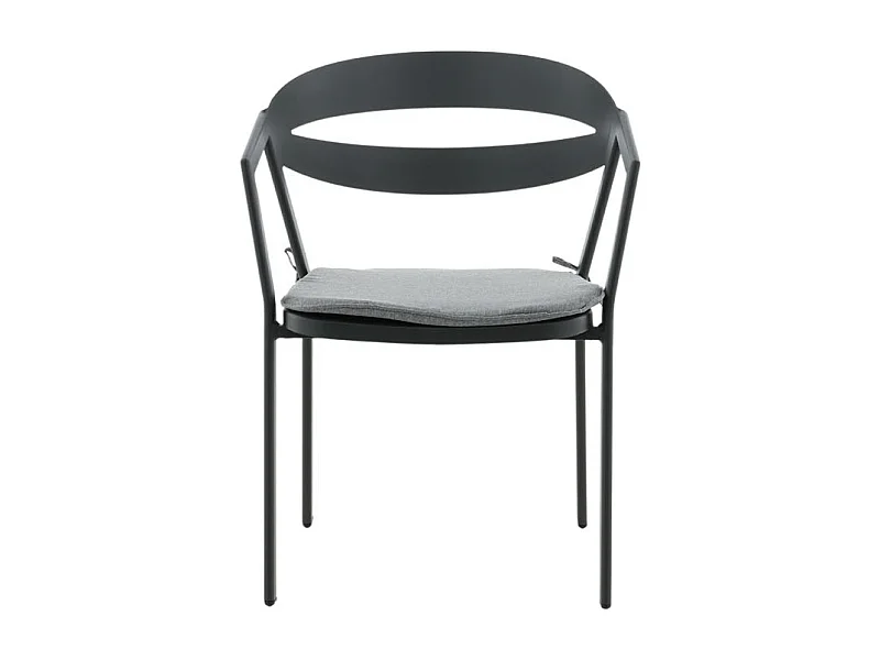 Chaise de Jardin Design "Split" 76cm Noir