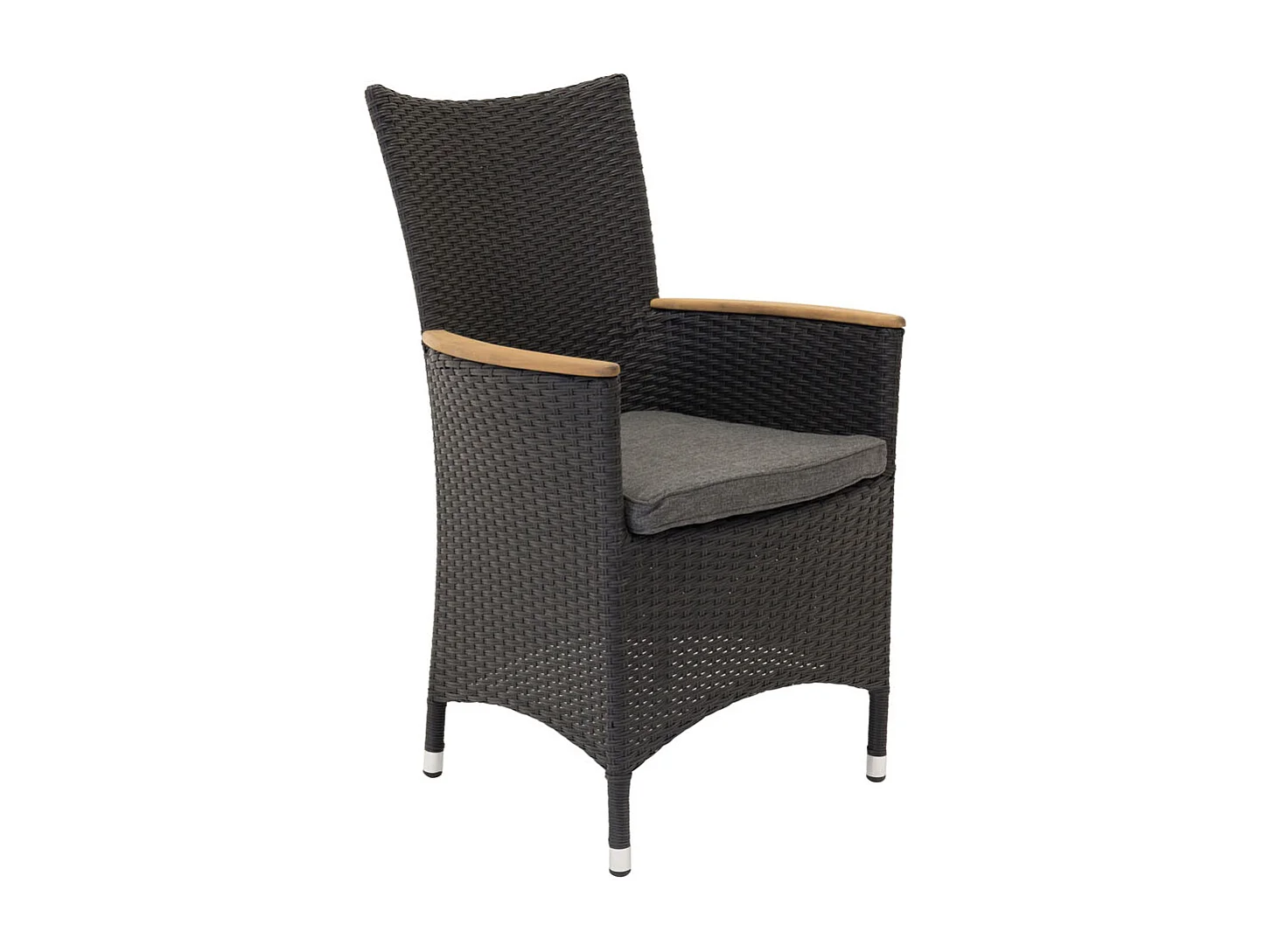 Chaise de Jardin "Malin" 92cm Noir