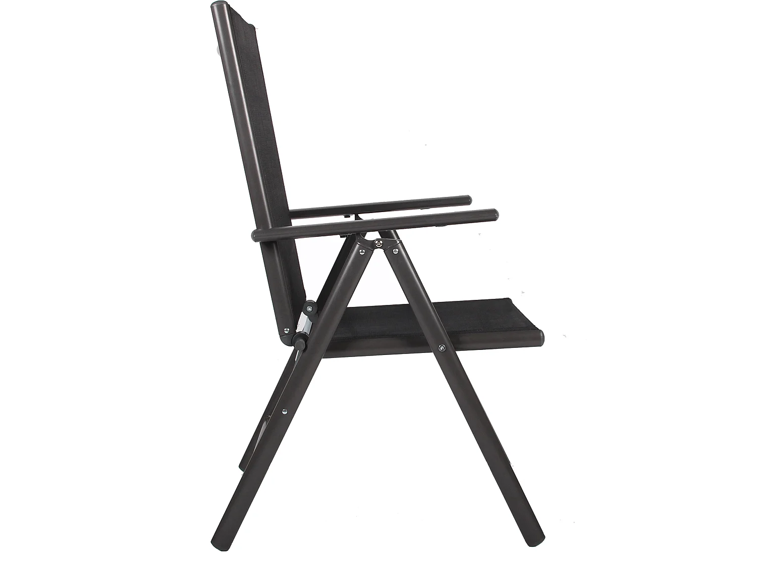 4 chaises de jardin Chaise pliante haute arrière