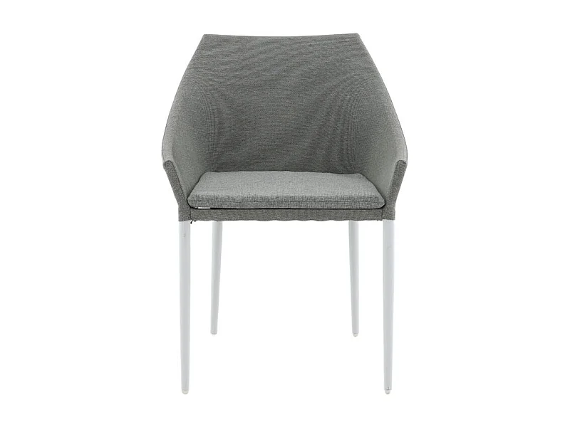 Spoga Chaise de jardin, blanc, gris.