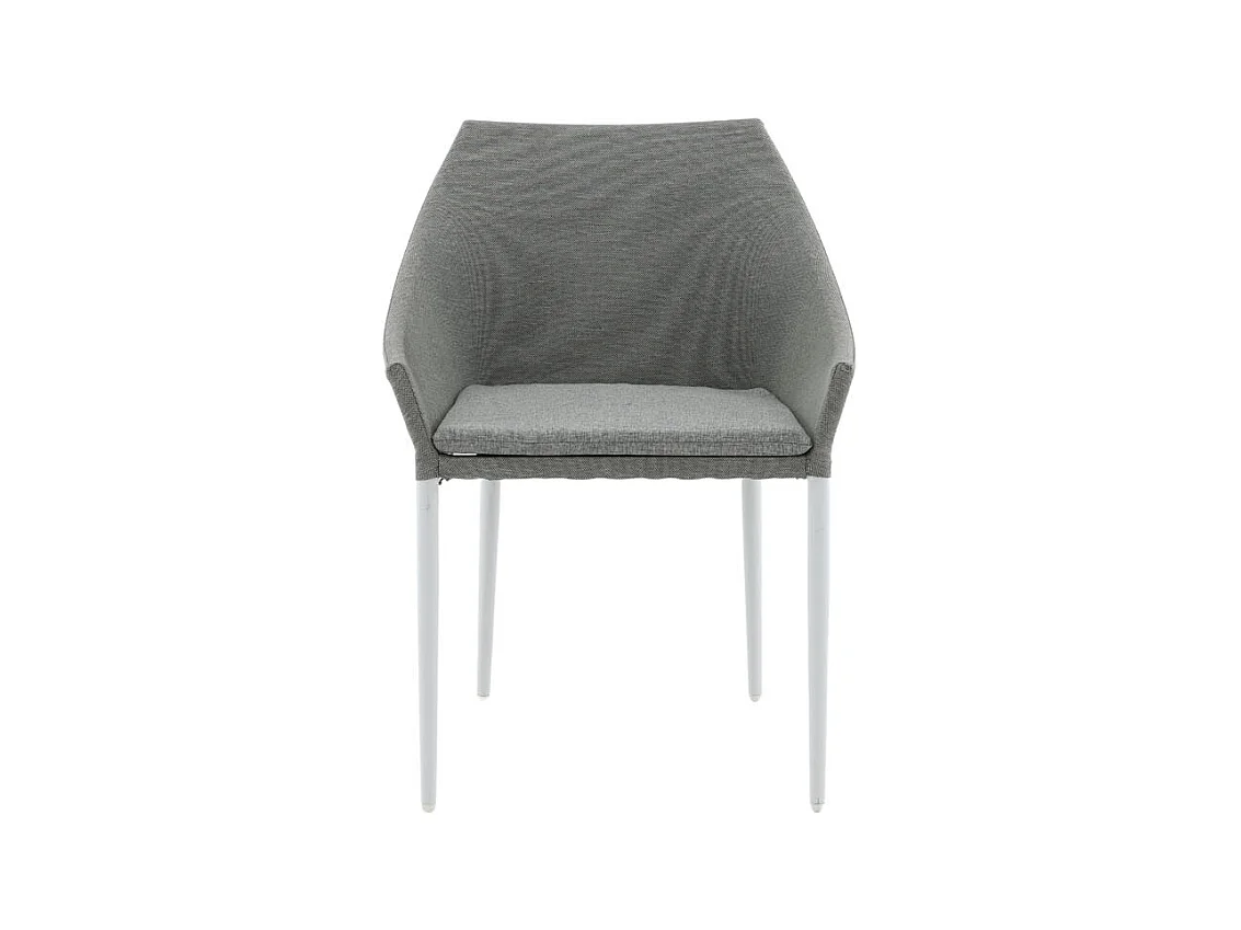 Spoga Chaise de jardin, blanc, gris.
