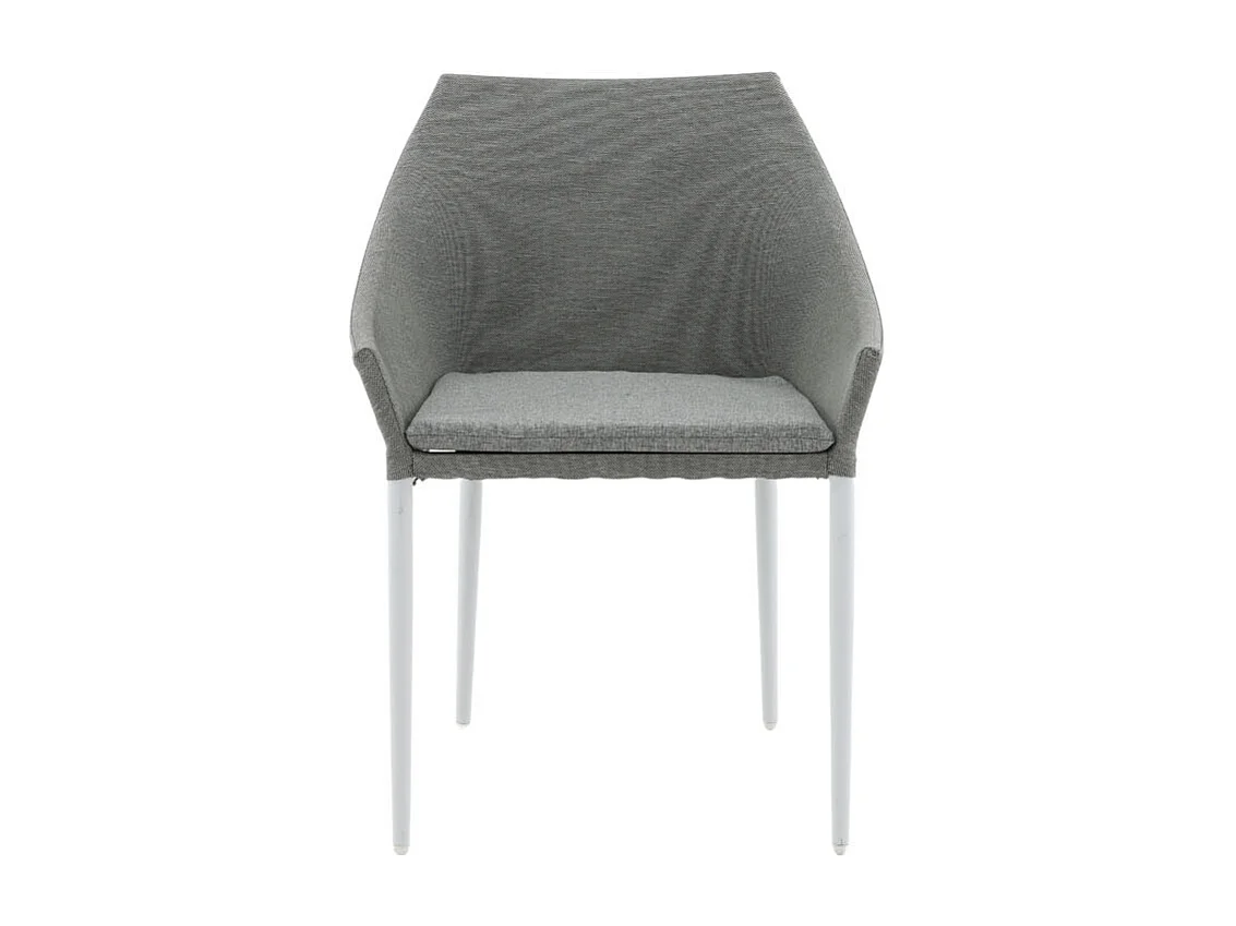 Spoga Chaise de jardin, blanc, gris.