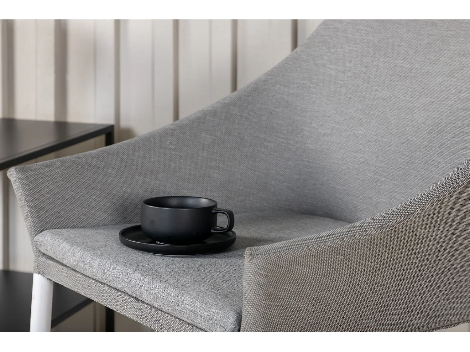 Spoga Chaise de jardin, blanc, gris.