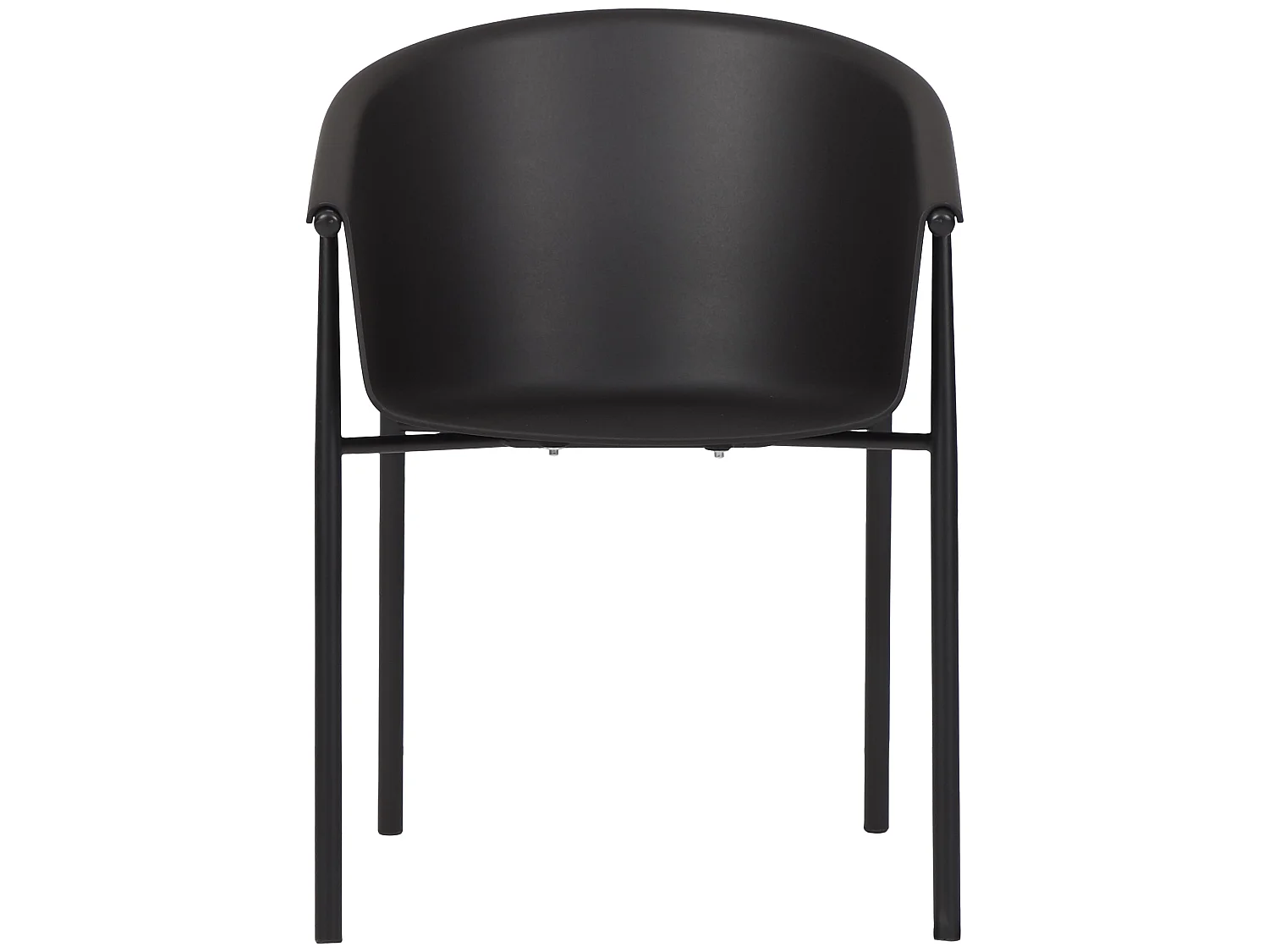 Camilla tuinstoel zwart.