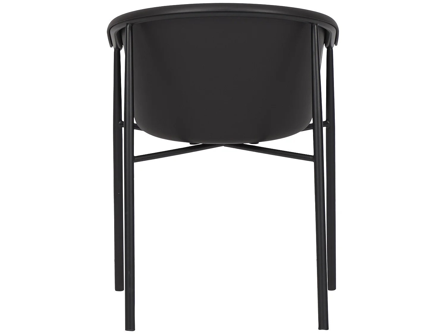 Camilla tuinstoel zwart.