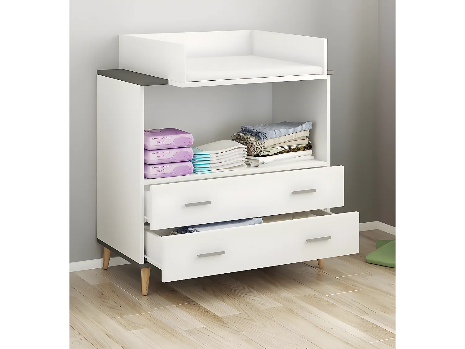 Commode à langer Table à langer Lindas