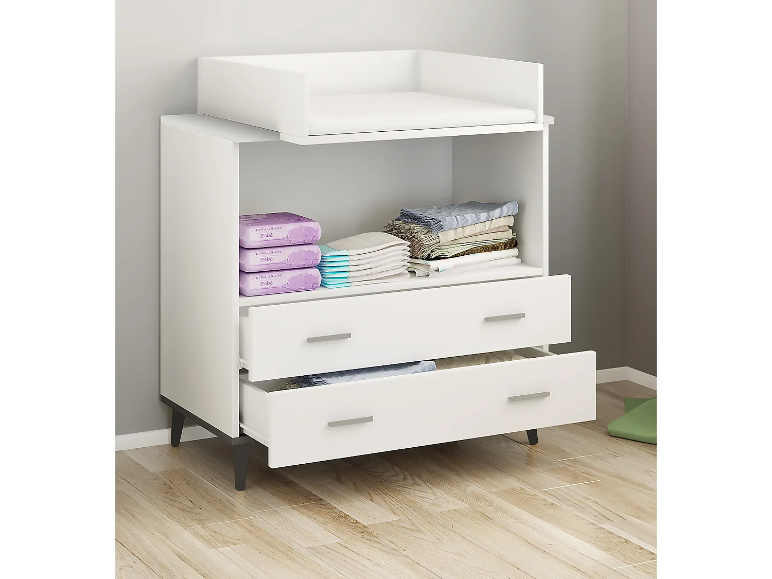 Commode à langer Table à langer Lindas