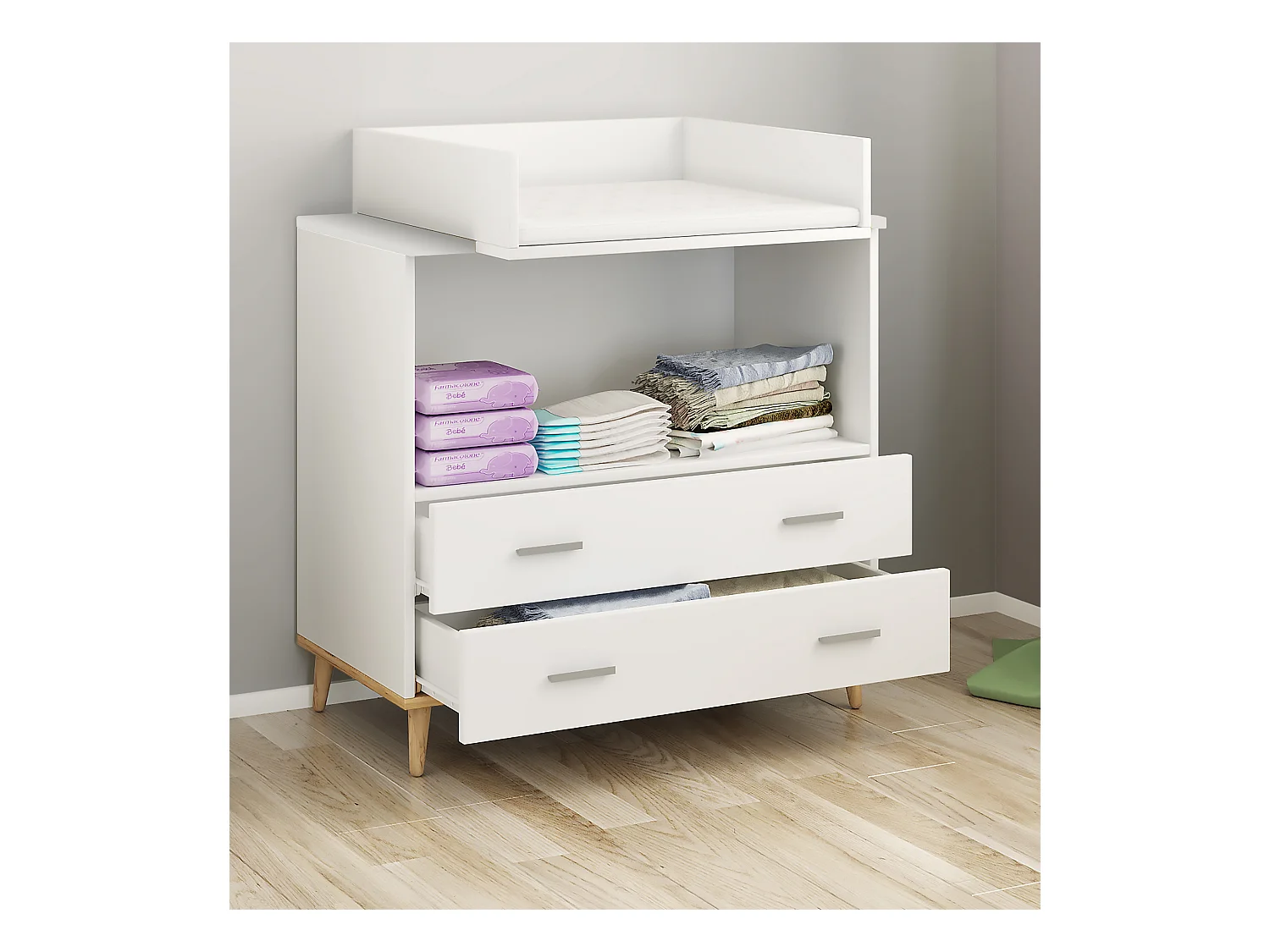 Wickelkommode Wickeltisch Wickelregal Lindas