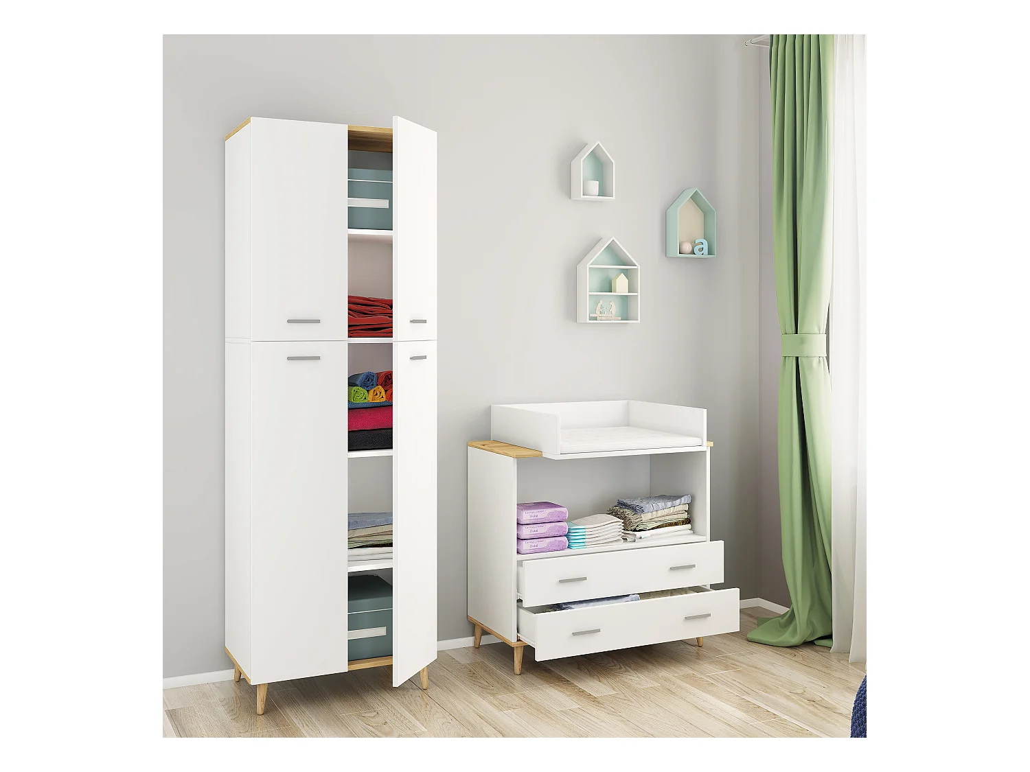 Wickelkommode Wickeltisch Wickelregal Lindas