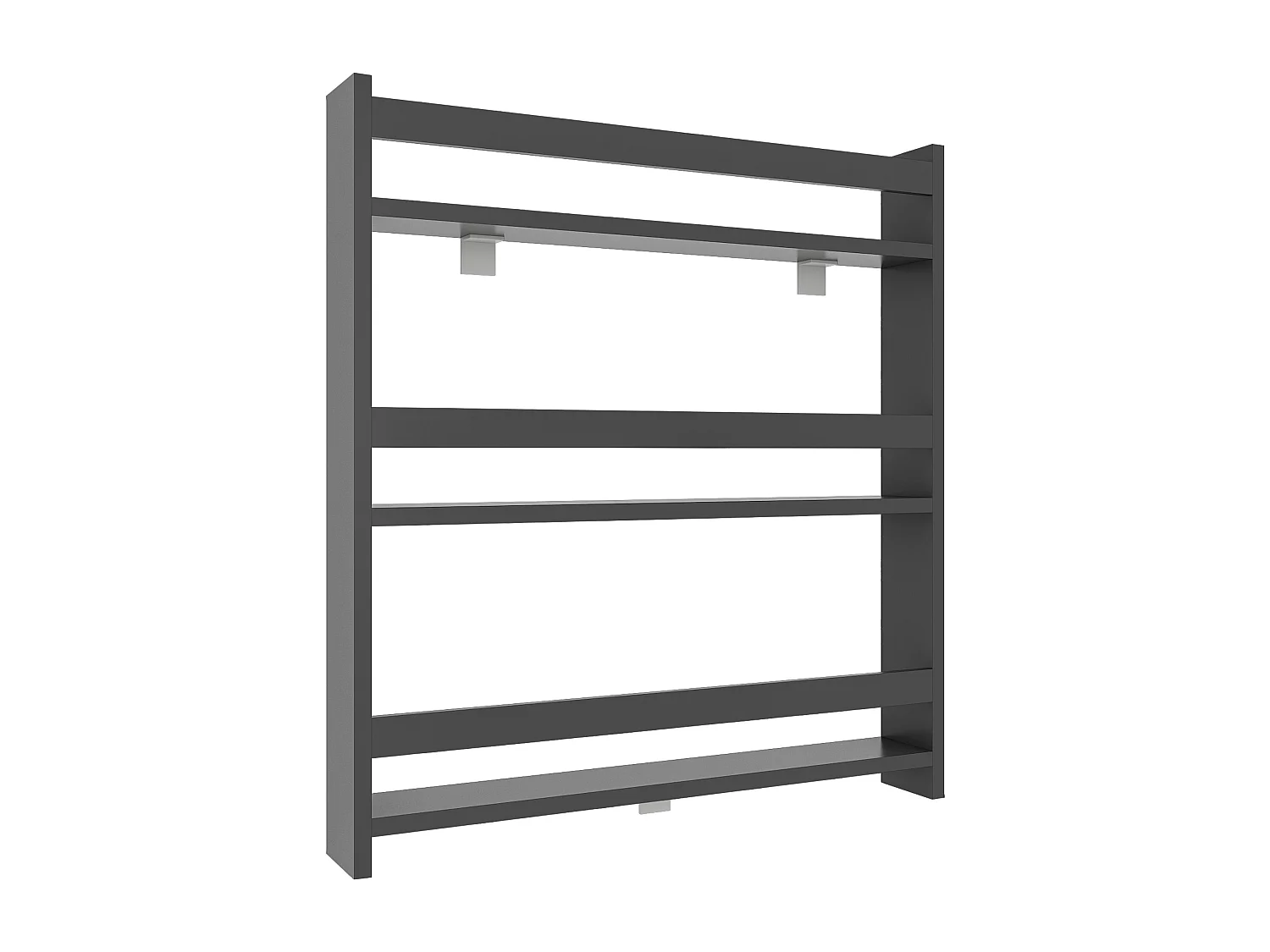 Wall Rack Kidos Anthracite H. 80 x W. 70 x D. 10 cm