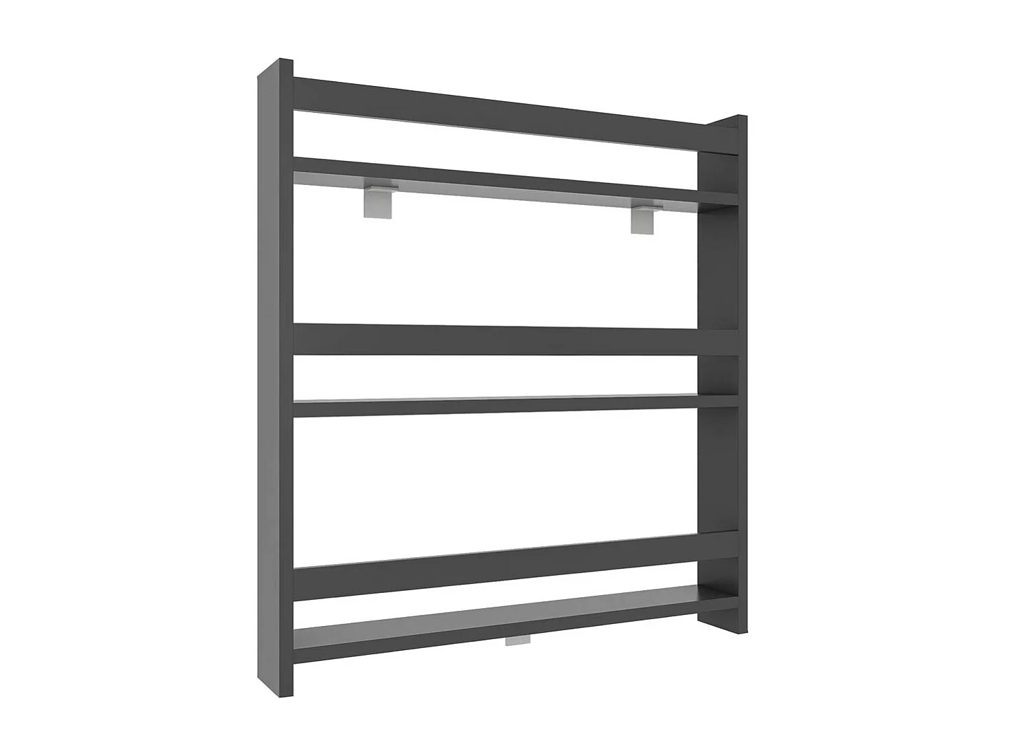 Wall Rack Kidos Anthracite H. 80 x W. 70 x D. 10 cm