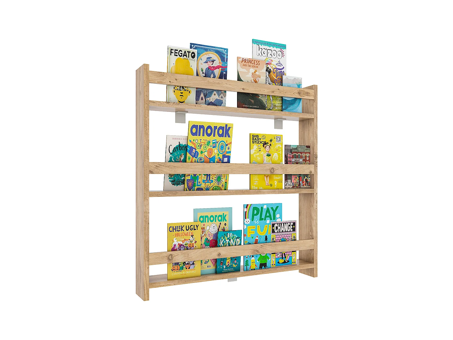 Kinderplank boekenkast Plank Kidos