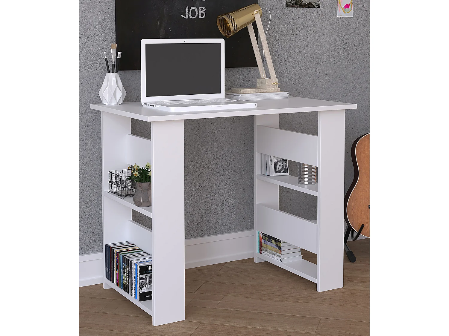 Desk Efilo White H. 74 x W. 90 x D. 56 cm