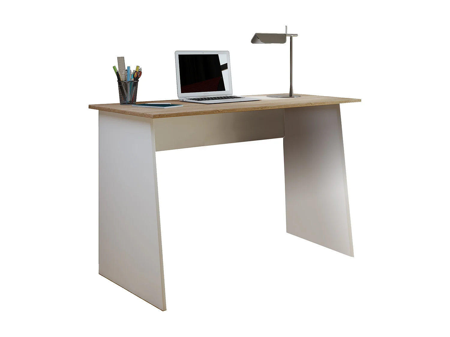 Holz Schreibtisch Computertisch Masola Maxi