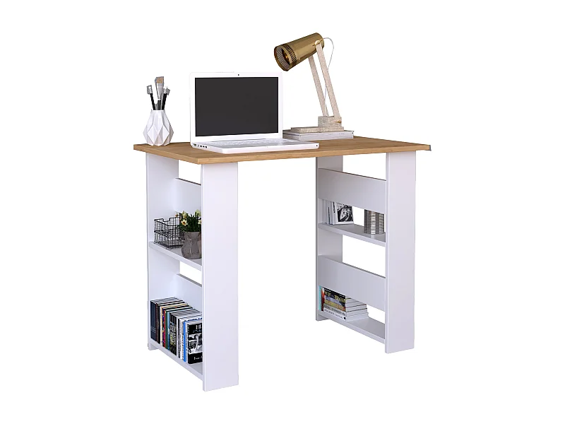 Scrivania in legno Scrivania per computer Efilo