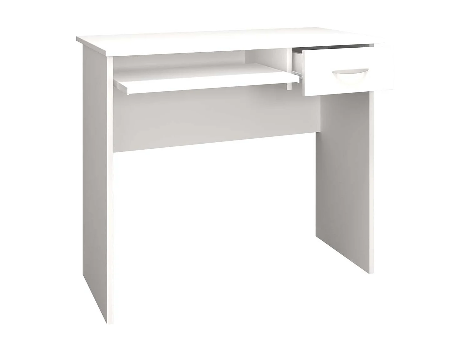 Desk Arusa White H. 75 x W. 85 x D. 50 cm