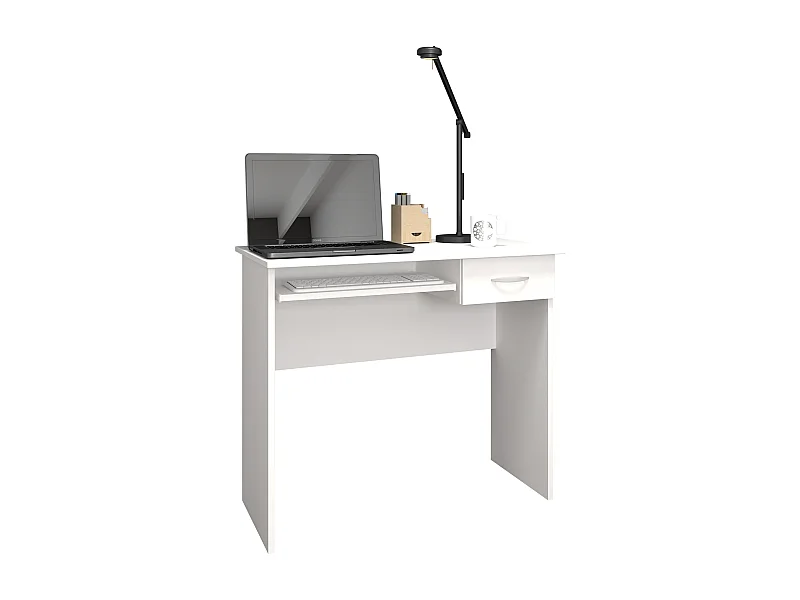Desk Arusa White H. 75 x W. 85 x D. 50 cm