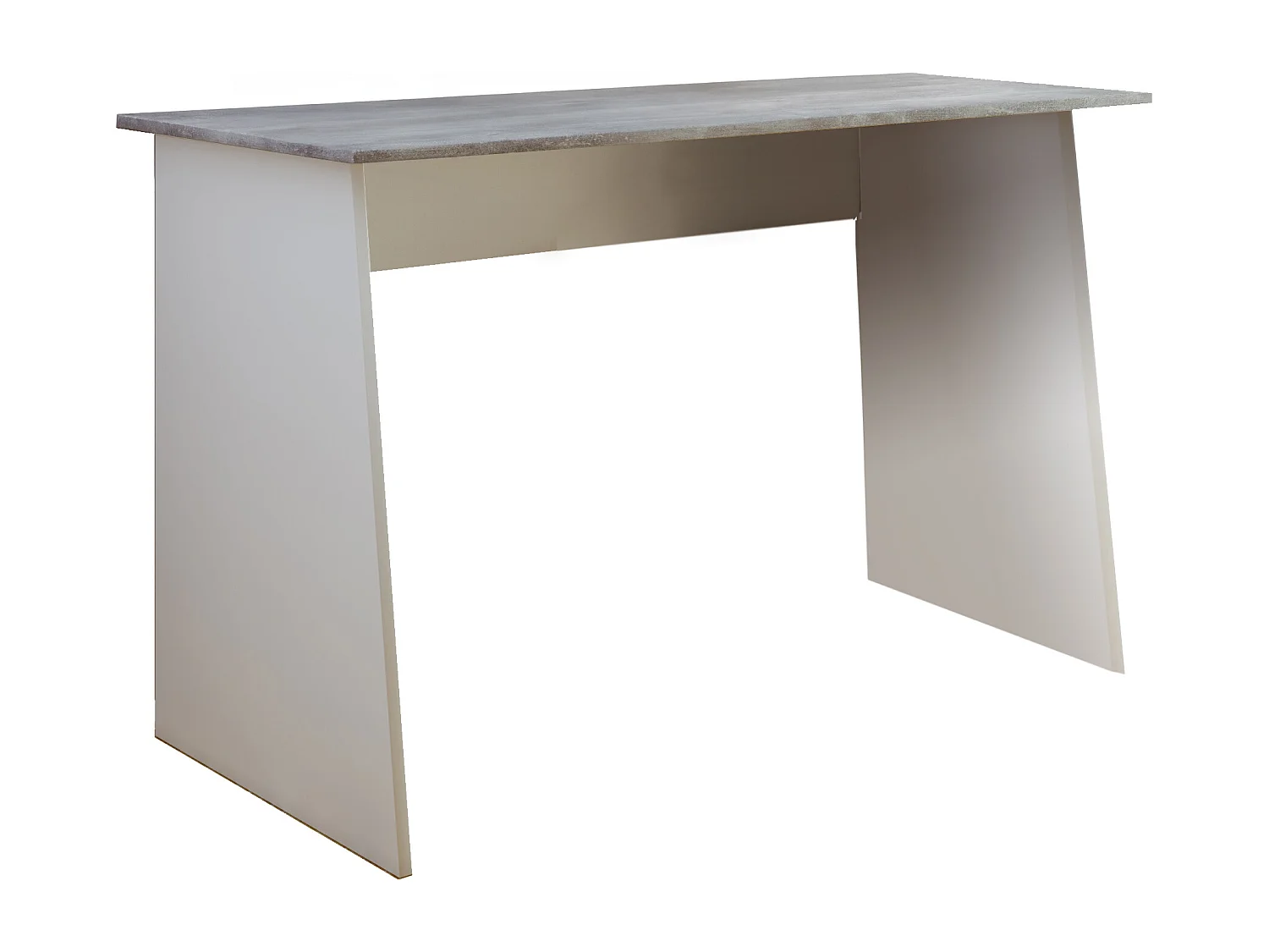 Desk Masola White / concrete optics H. 74 x W. 110 x D. 50 cm
