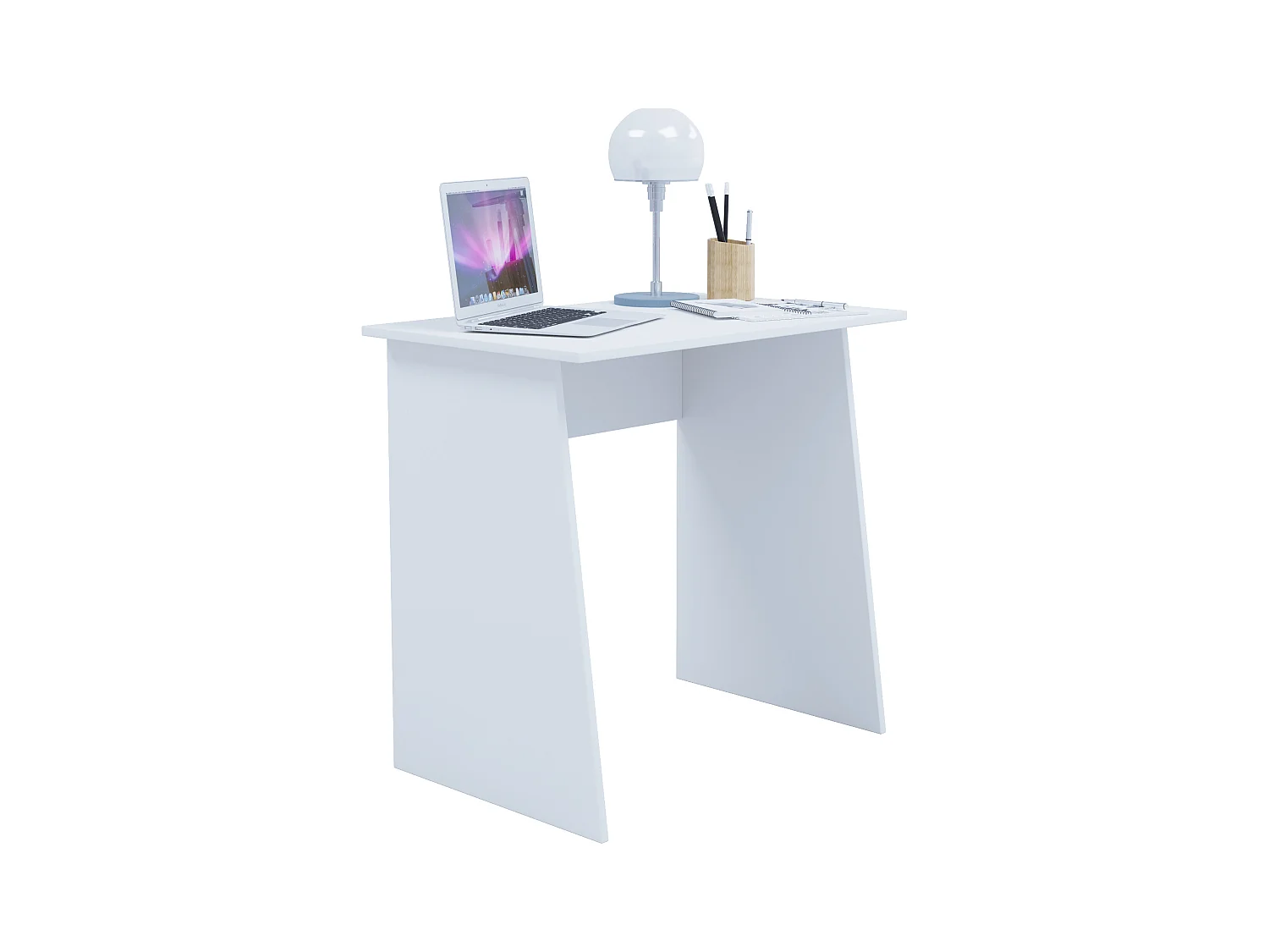 Desk Masola White H. 74 x W. 80 x D. 50 cm
