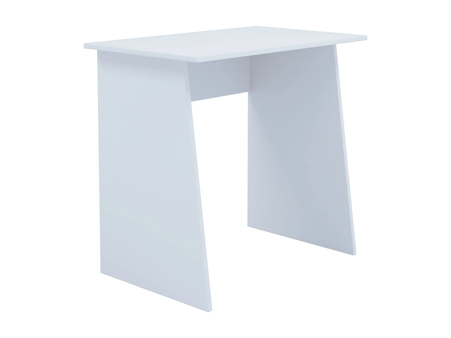 VCM Computer Table | Dimensões aprox. A. 74 x L. 80 x P. 50 cm | elegantes painéis laterais | Mesa - Masola Mini (Branco)