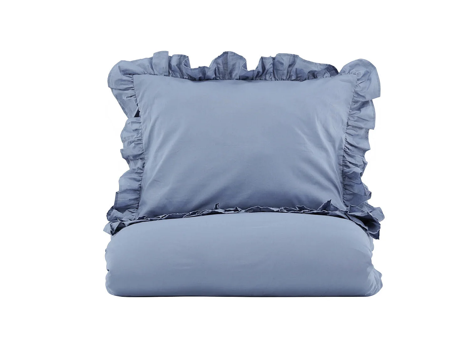 Levi parure de lit 1 ensembles 200x150cm bleu.