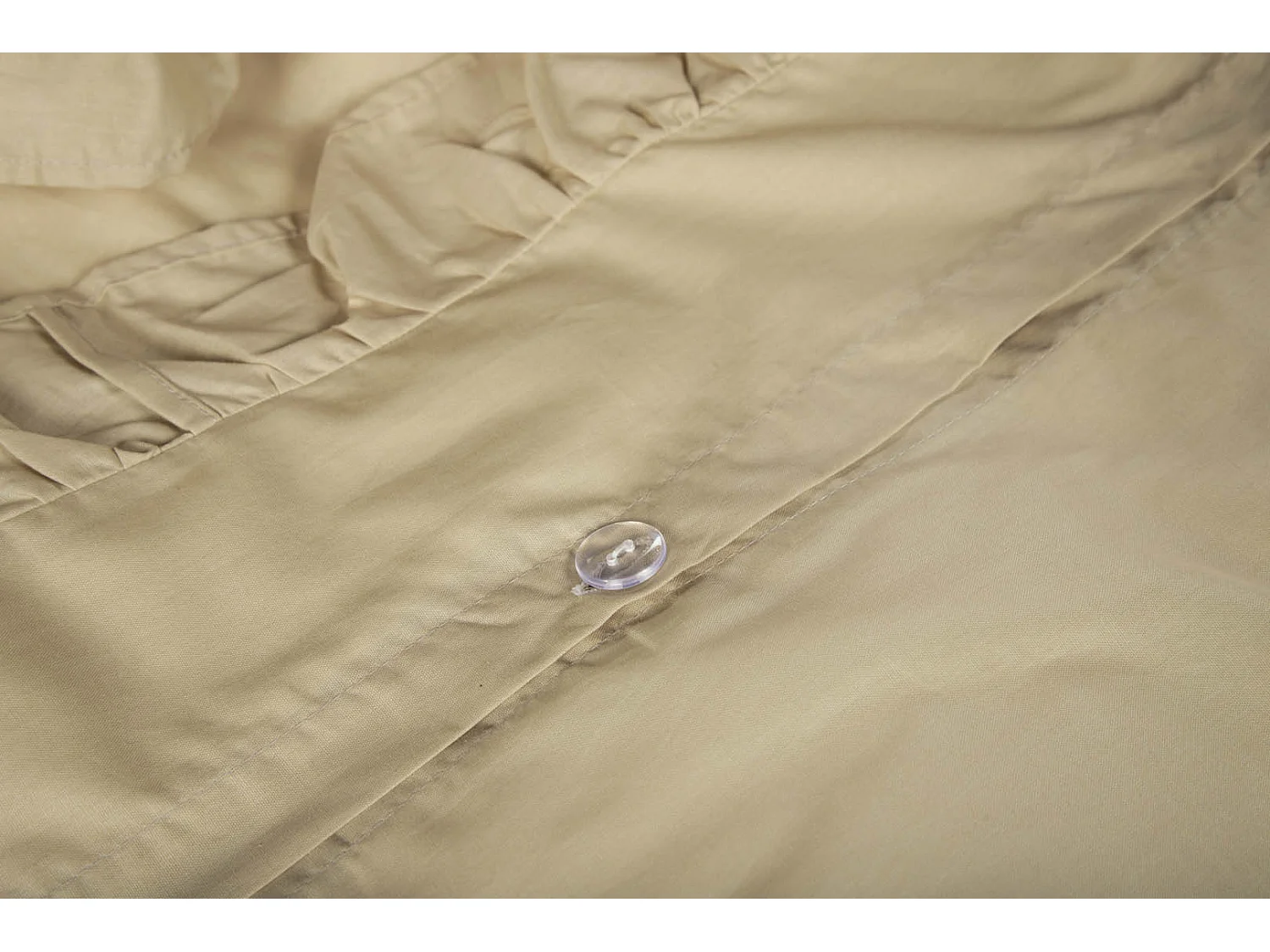 Levi parure de lit 1 ensembles 220x240cm jaune clair.