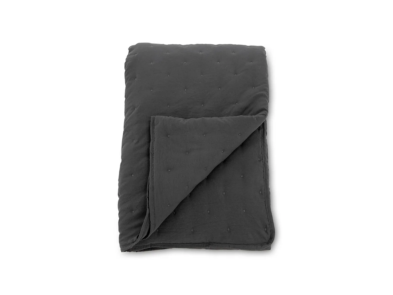 Sally couvre-lit 80x260cm anthracite.