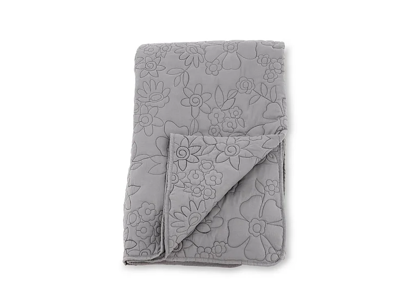 Niki couvre-lit 150x250cm gris.