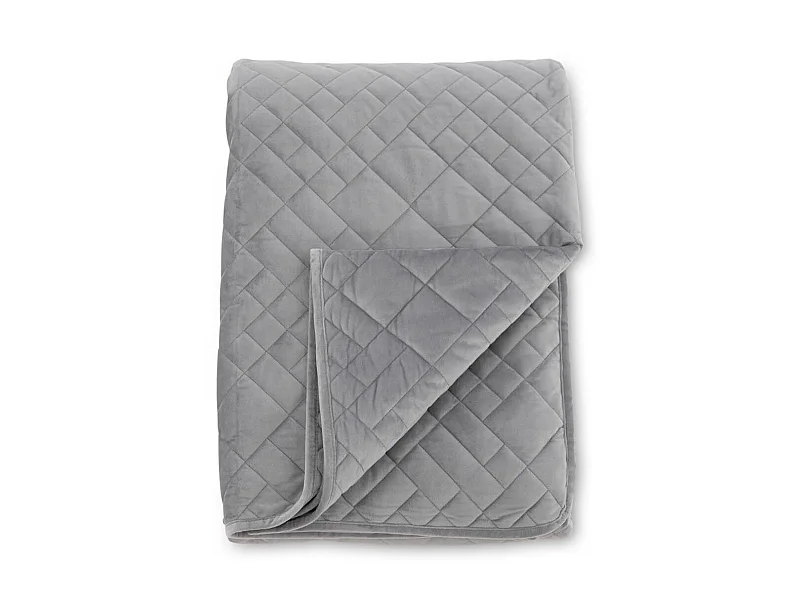 Jilly sprei 260x260cm grijs.