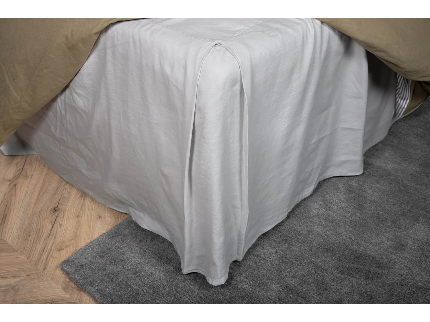 Kimmy la couche de cape 60x200x180cm gris.