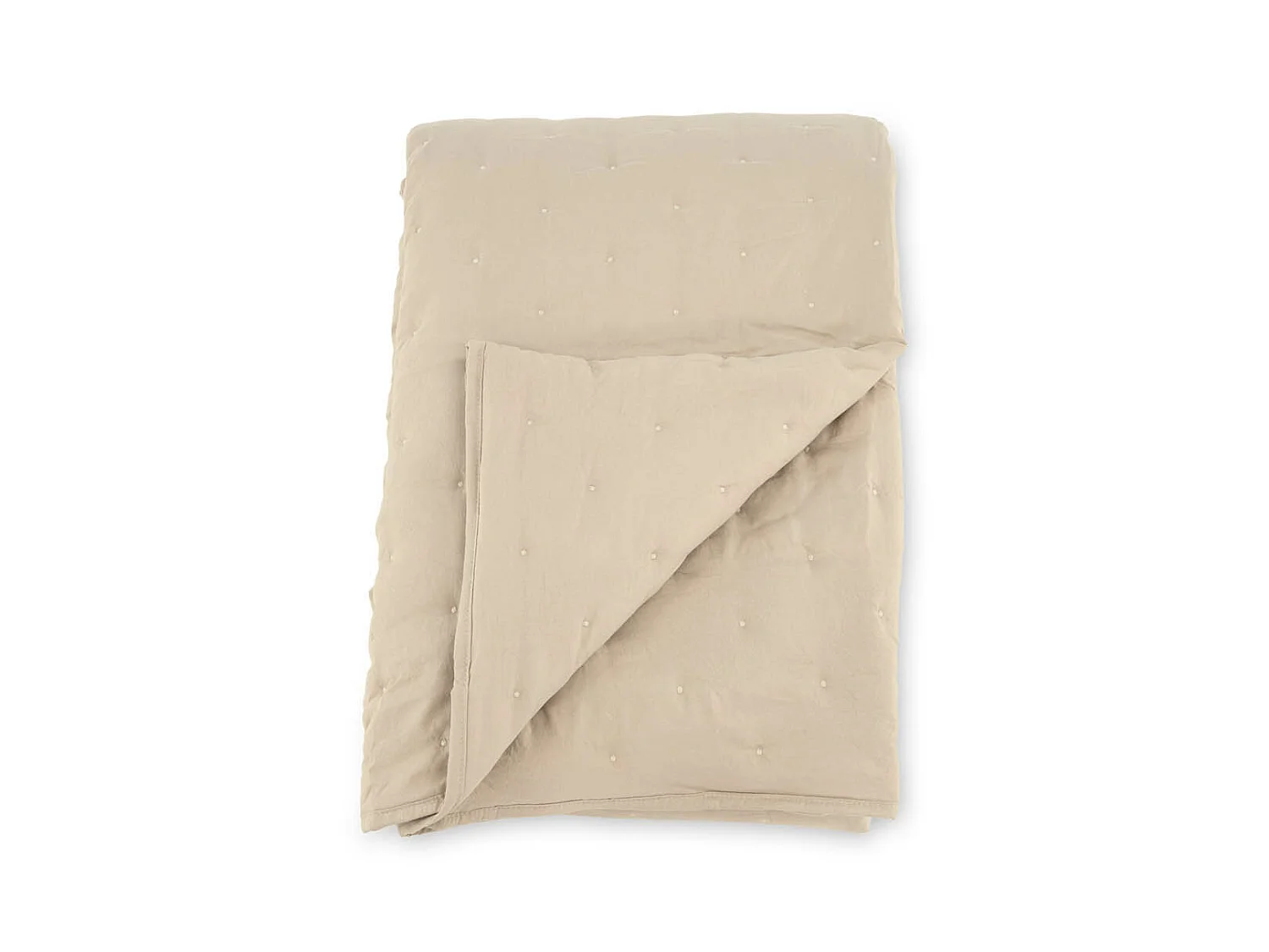 Sally couvre-lit 80x180cm beige.