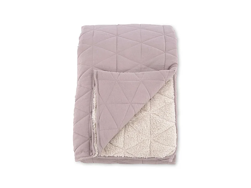 Nilla Tagesdecke 260x260cm rosa.