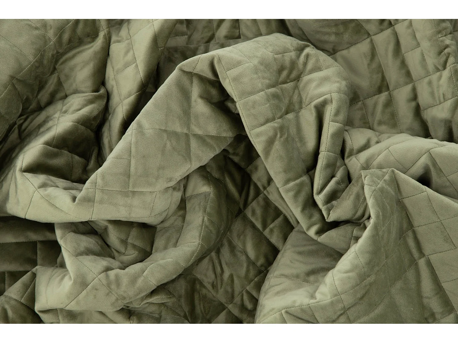 Jilly Tagesdecke 80x260cm grün.