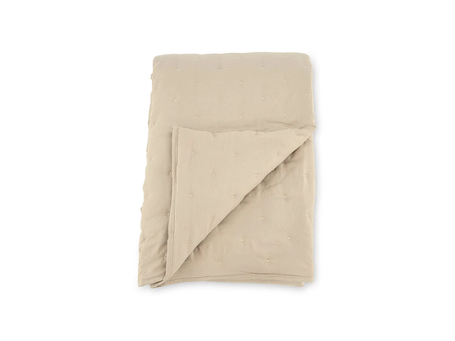 Sally couvre-lit 260x260cm beige.