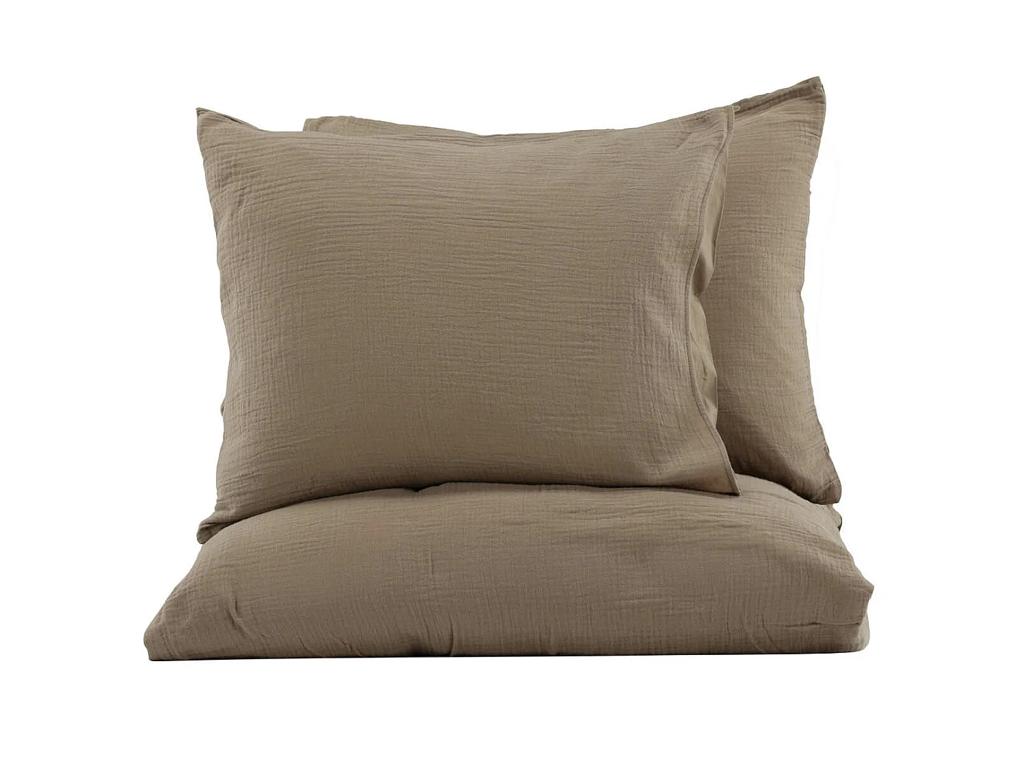 Mila bedset 1 set 220x240cm bruin.