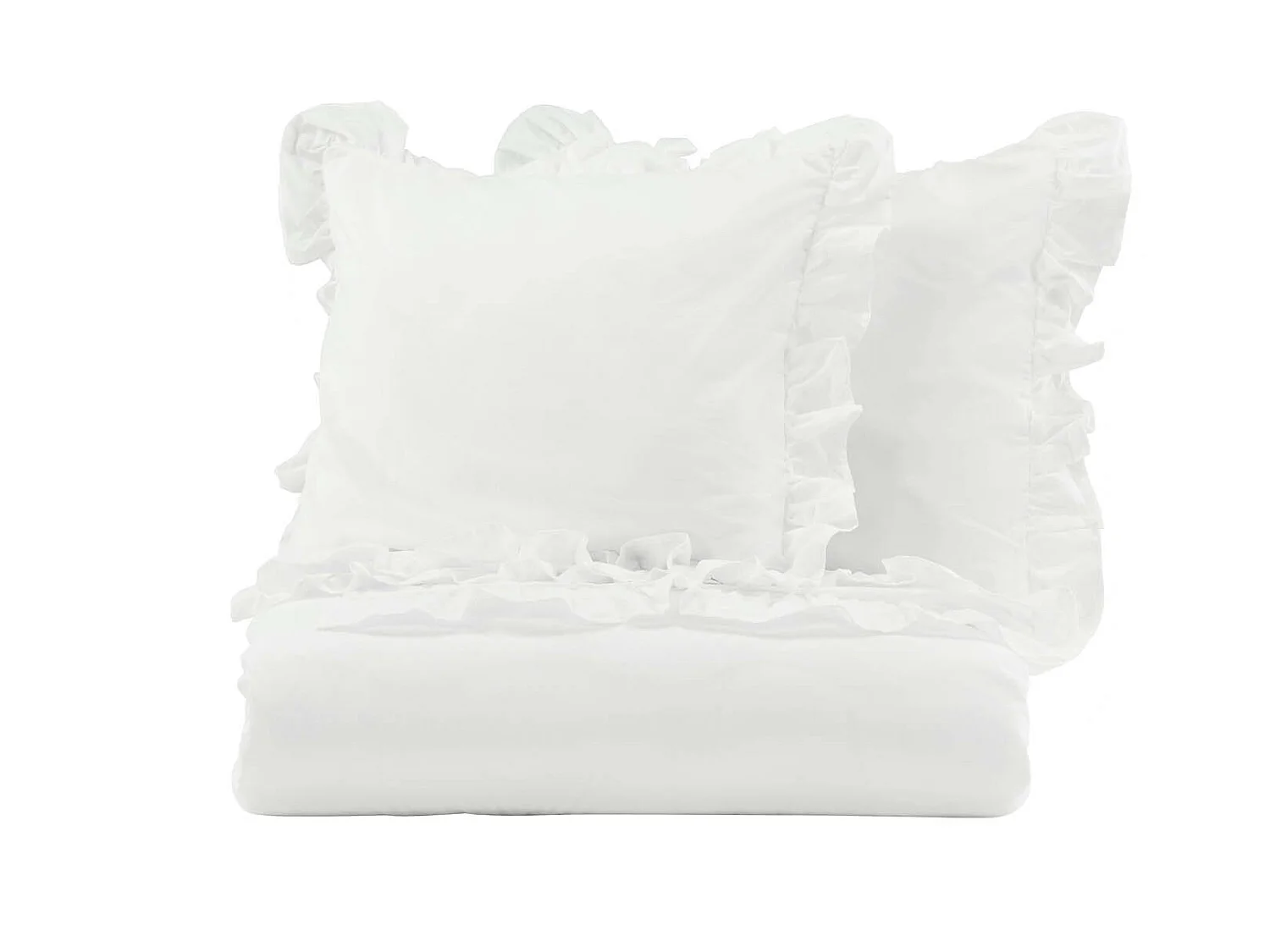 Levi parure de lit 1 ensembles 220x240cm blanc.