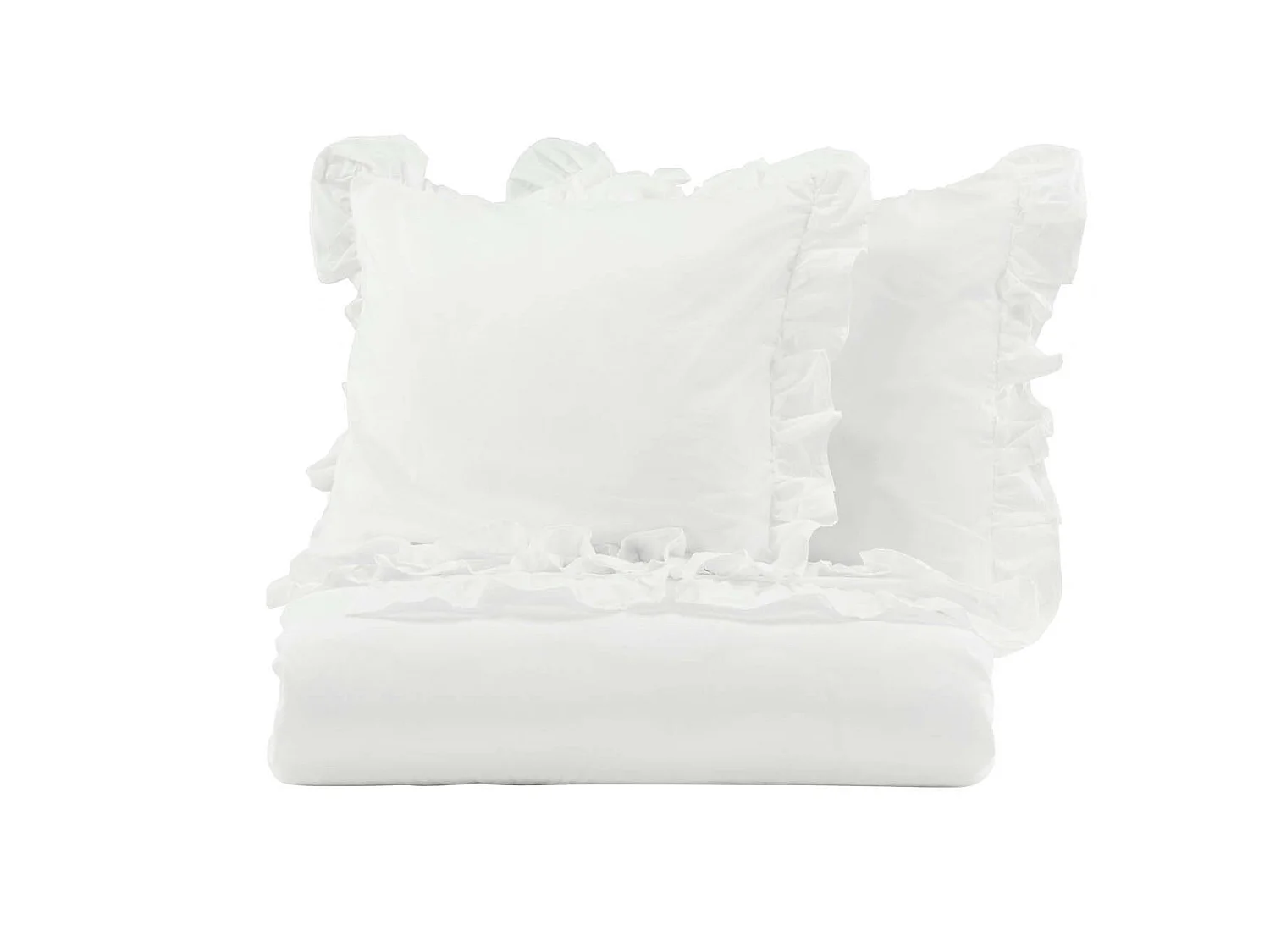Levi parure de lit 1 ensembles 220x240cm blanc.