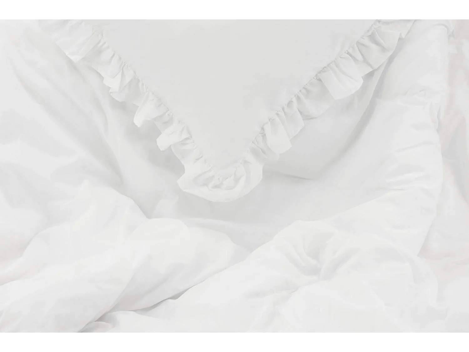 Levi parure de lit 1 ensembles 220x240cm blanc.