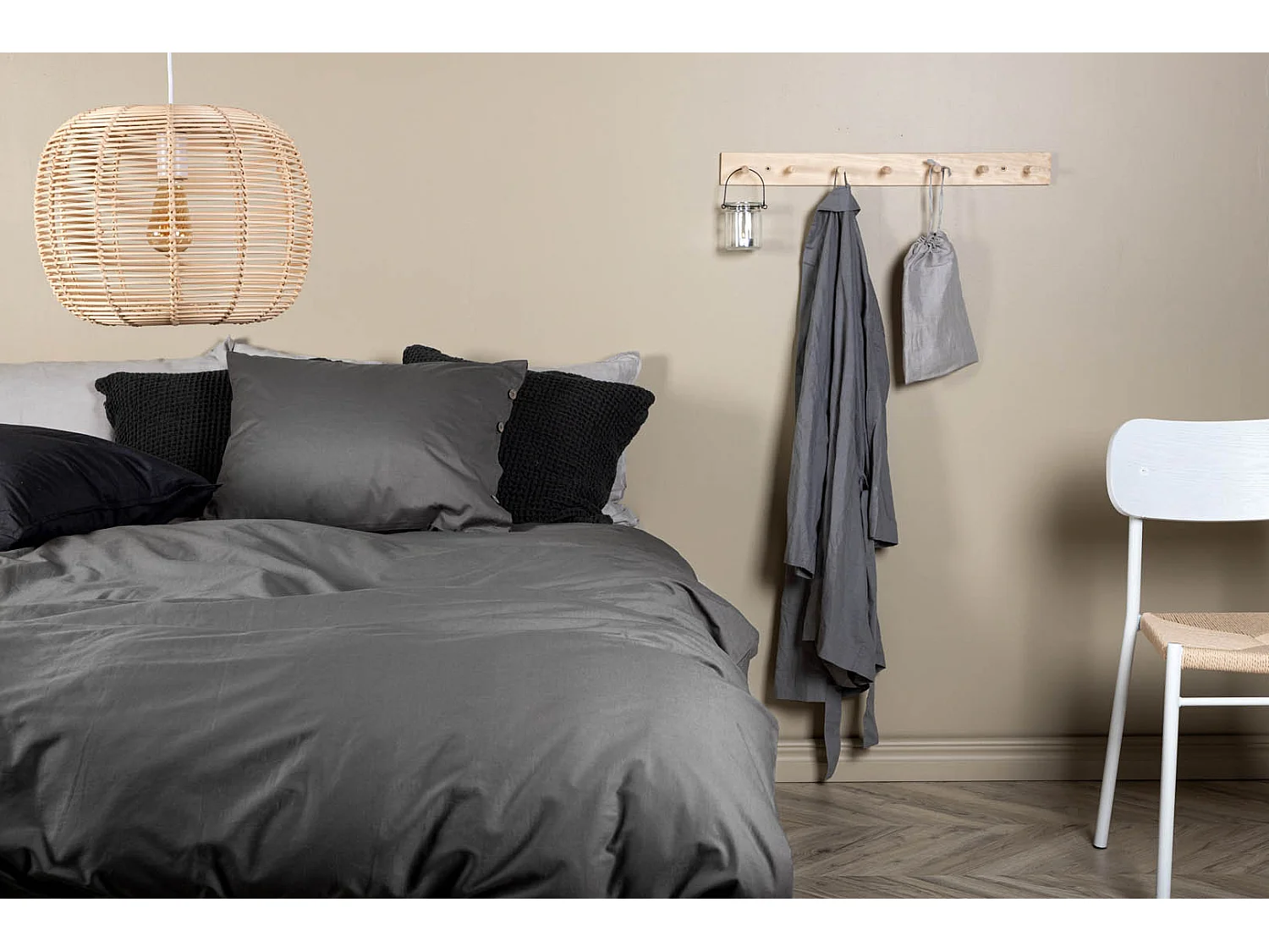 Joar bedset 1 set 200x150cm bruin.