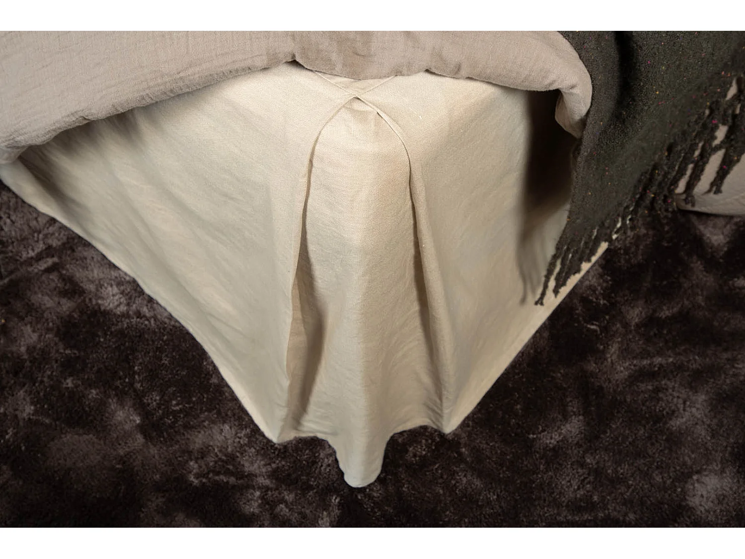 Kimmy voor het laken 60x200x180cm beige.