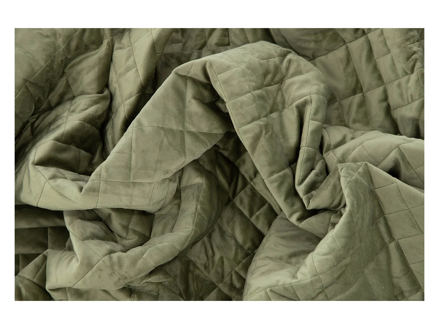 Jilly sprei 80x180cm groen.