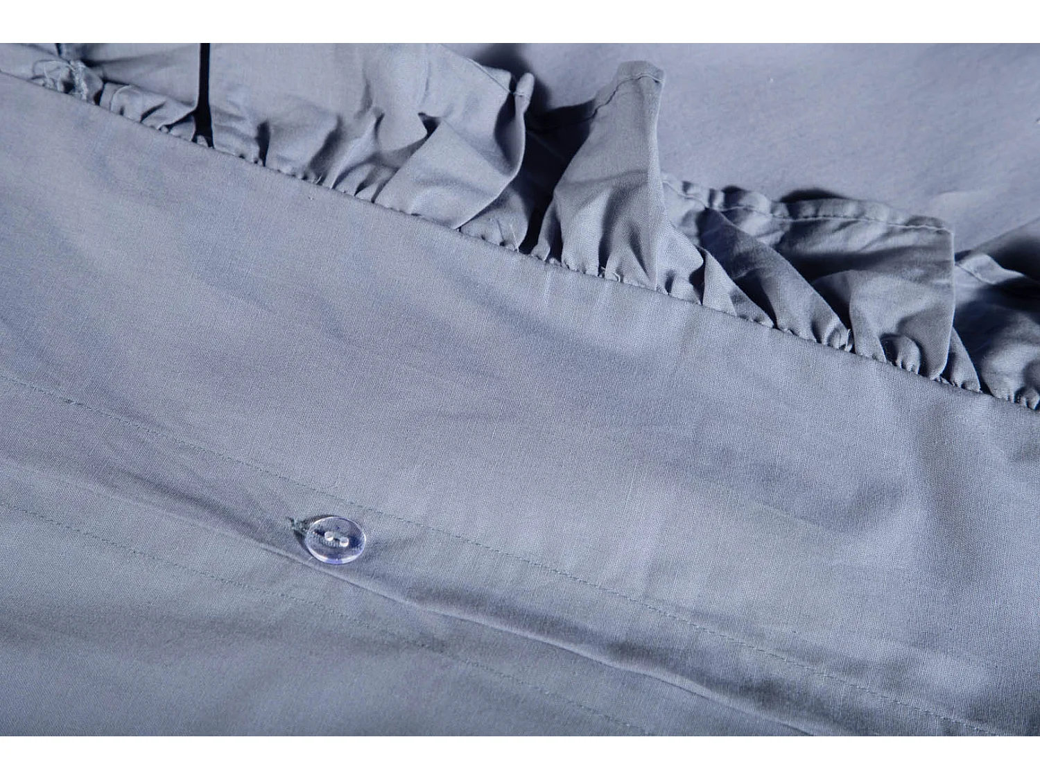 Levi parure de lit 1 ensembles 220x240cm bleu.