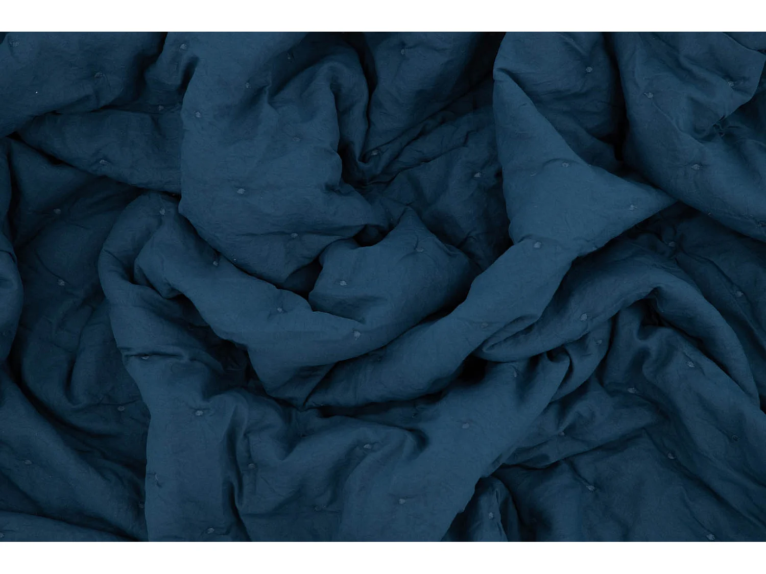 Sally couvre-lit 150x250cm bleu.